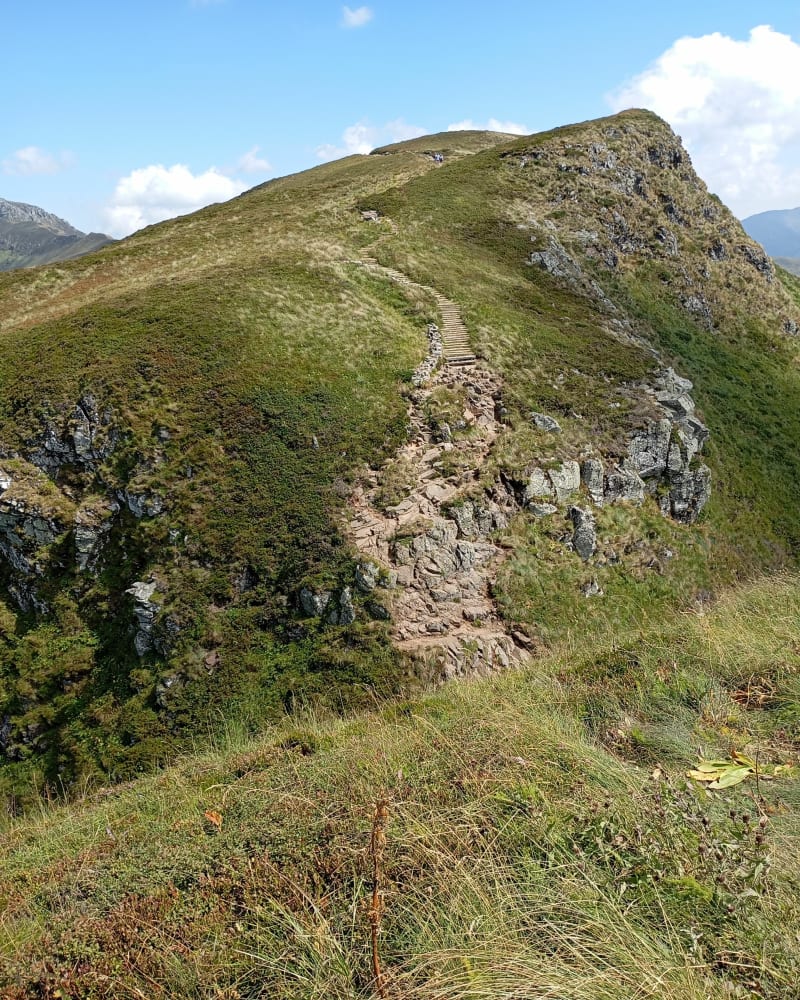 La brèche de Rolland du Puy Mary - Le Claux