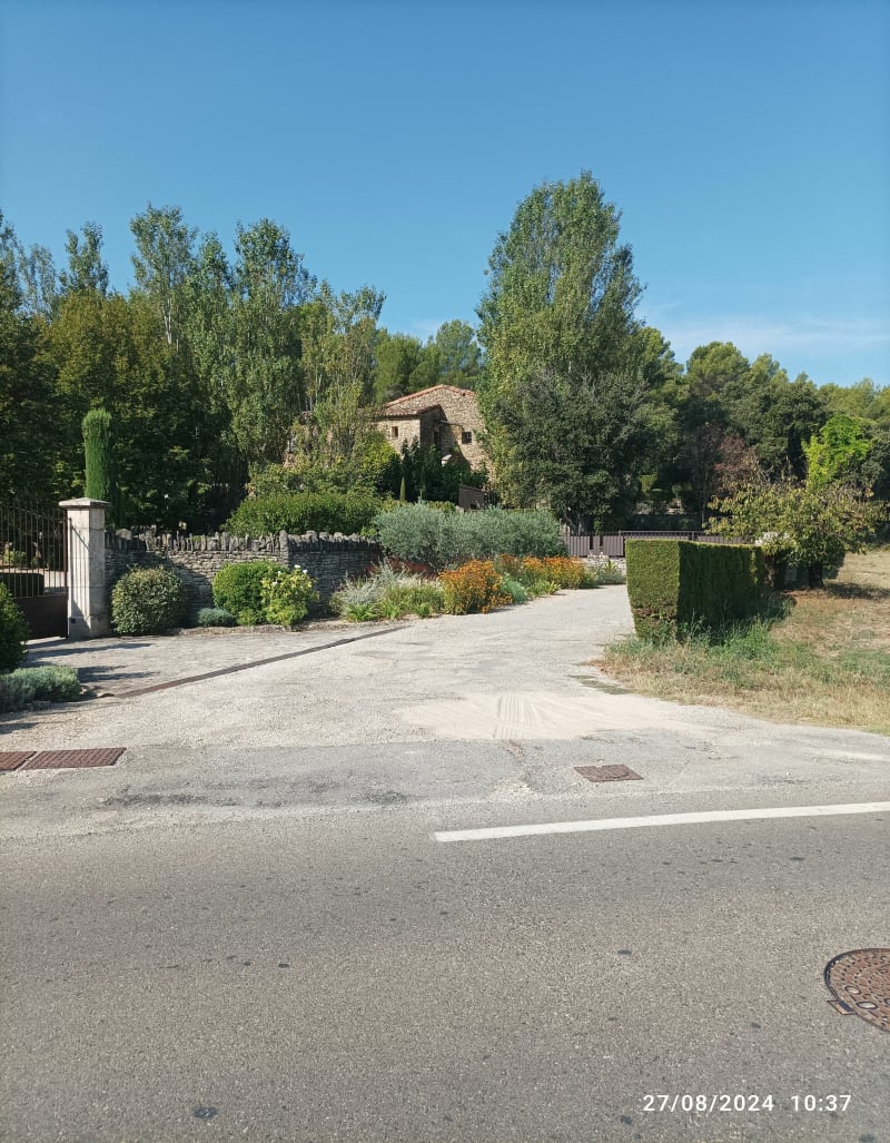 Village de France depuis Lumières - Goult