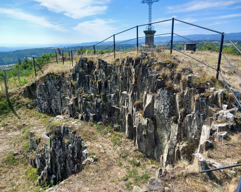 Les orgues basaltiques de Cezay - Cezay