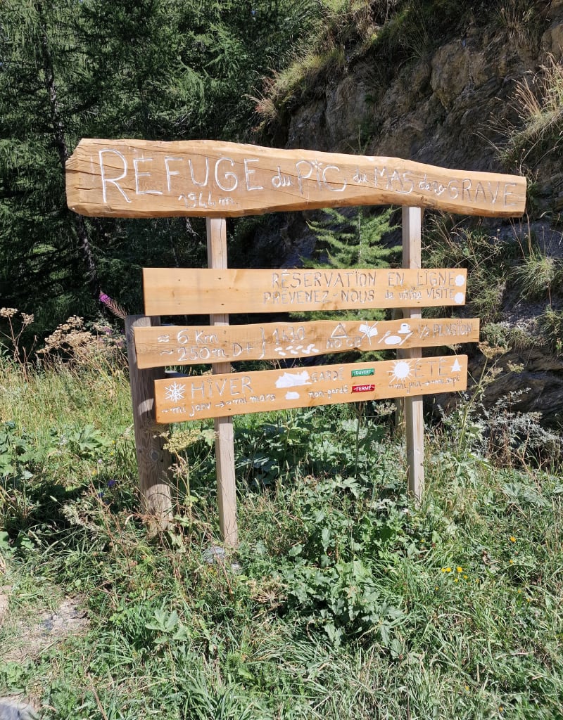 Le refuge du pic du mas de la grave - La Grave