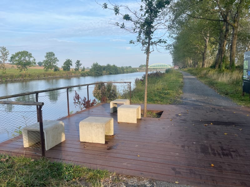 Marche sur les berges du Canal d'Aire et la campagne - Vendin-lès-Béthune