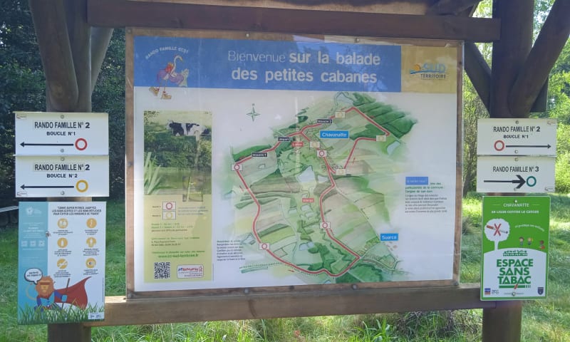 Balade au départ du lavoir de Chavanatte - Chavanatte
