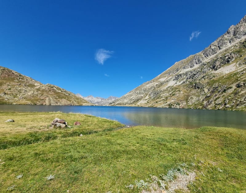Lac d'Arratille (2247m) depuis le pont d'Espagne - Cauterets