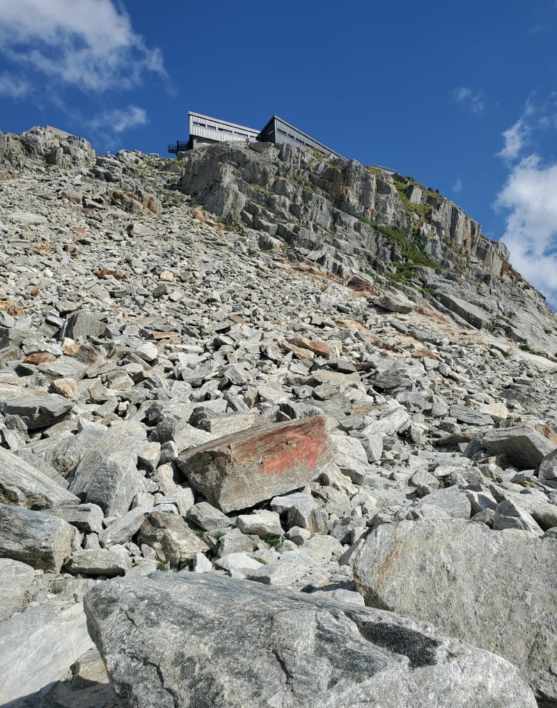 Refuge Albert 1er depuis Le Tour - Chamonix-Mont-Blanc