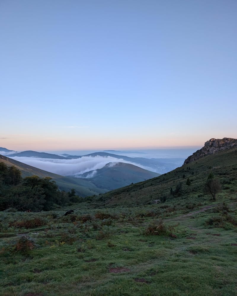 La Rhune depuis Trabenia - Ascain