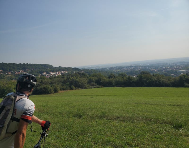 Pulligny, Fléville, Ludres par le chemin de la mine - Pulligny