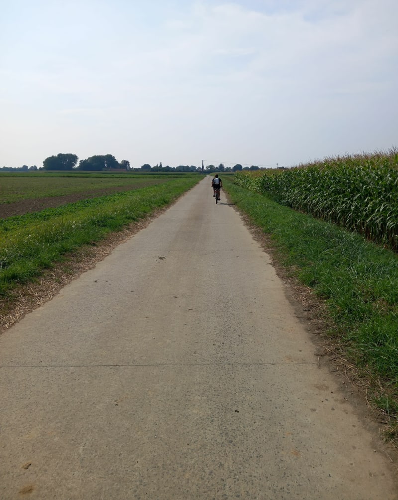 De Valenciennes à Quiévrain par Angre à vélo - Valenciennes
