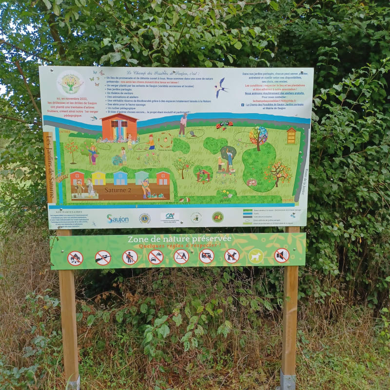 La campagne dans la ville de Saujon - Saujon