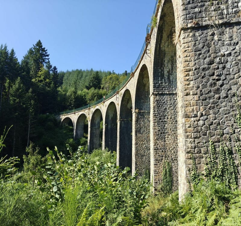 Viaduc du Chatelard depuis le Col de Crie - Deux-Grosnes