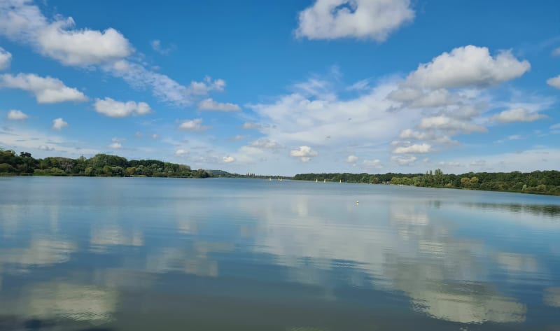 Tour de l'étang de St-Quentin en Yvelines depuis le Mini Golf - Trappes