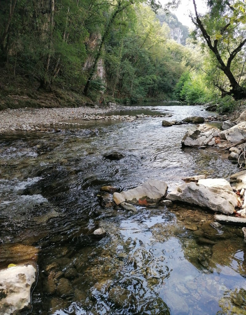 Les rives du loup et le mont Meuille - La Colle-sur-Loup