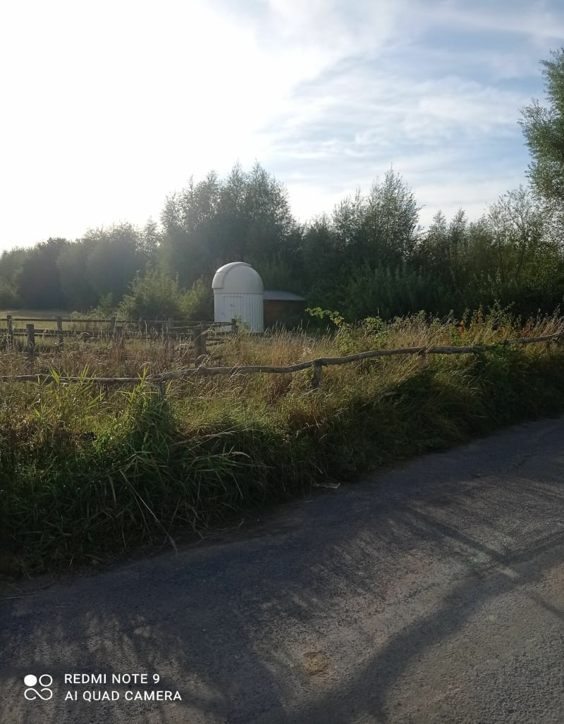 Balade à vélo sur petite route campagne à Hardifort - Hardifort
