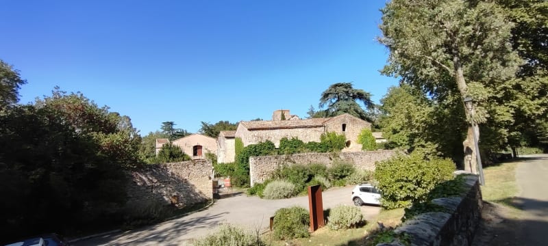 Abbaye de Villelongue par la Vernassonne - Saint-Martin-le-Vieil