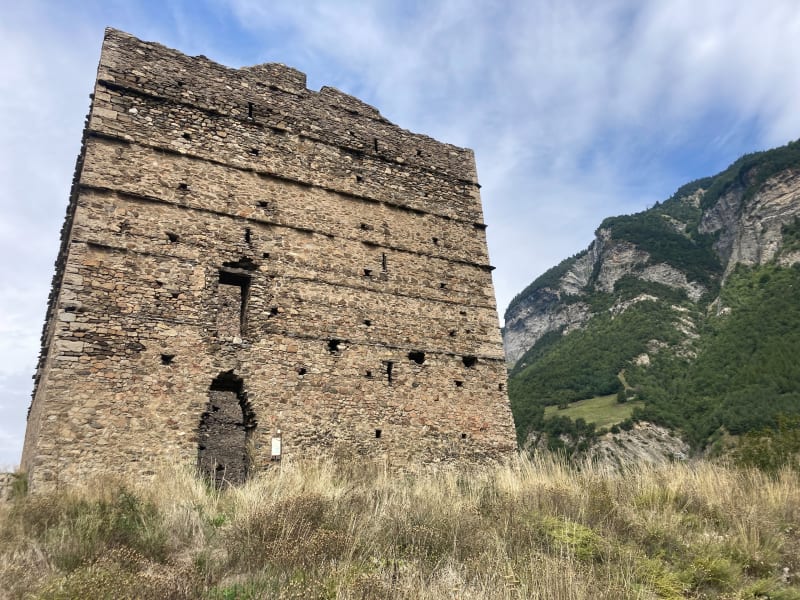 La tour de Châtel - La Tour-en-Maurienne