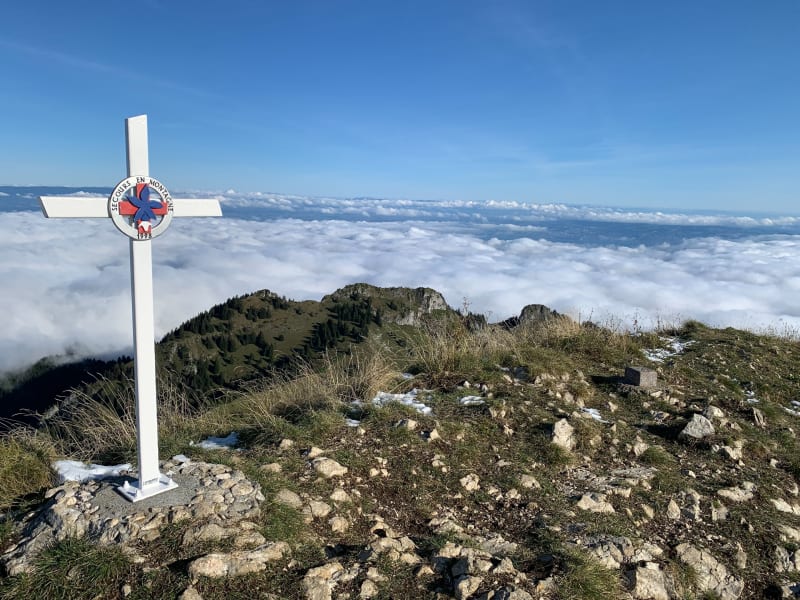 Mont Billiat depuis le Jotty - La Vernaz