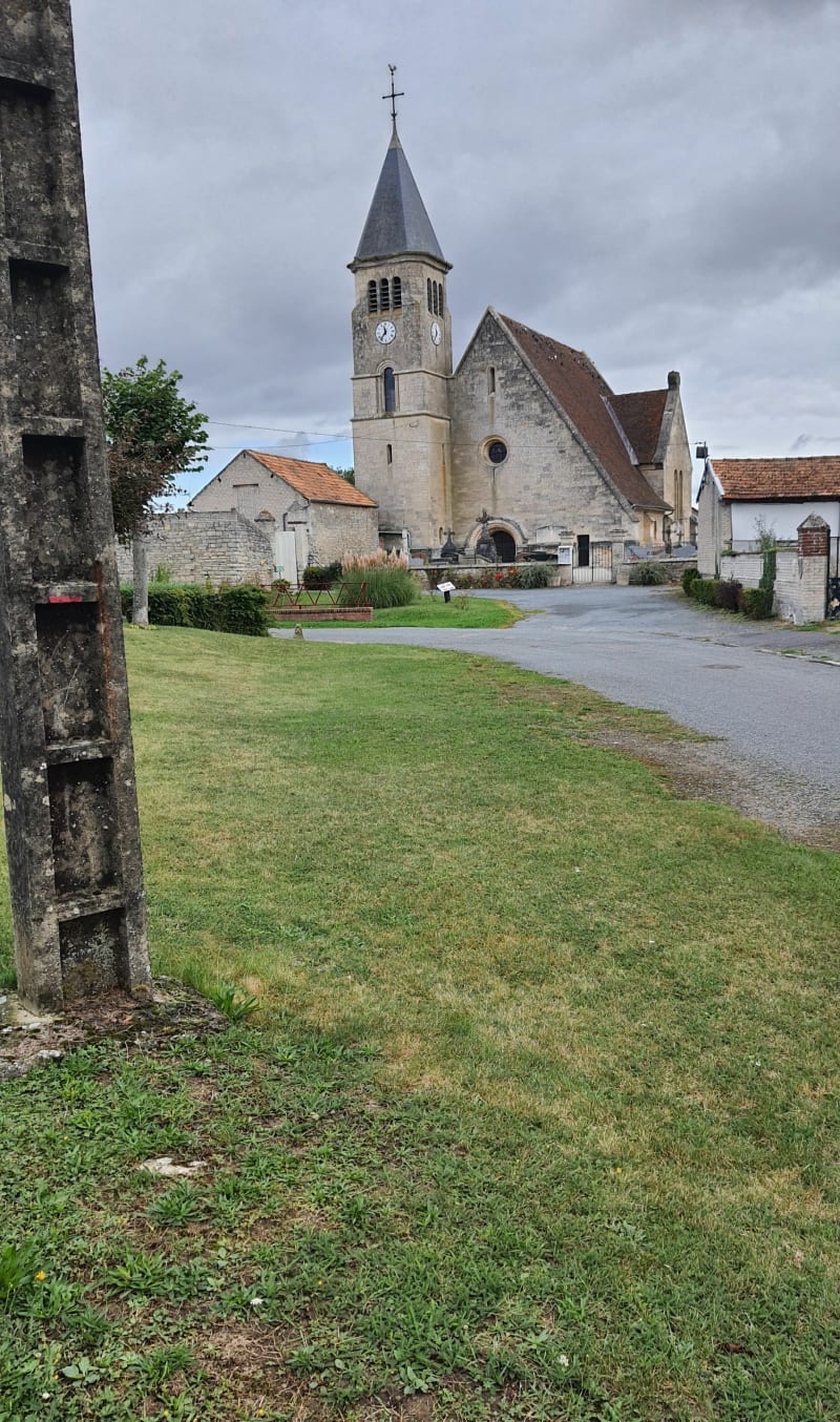 Courcelles-Epayelles par la Rue du Four - Courcelles-Epayelles