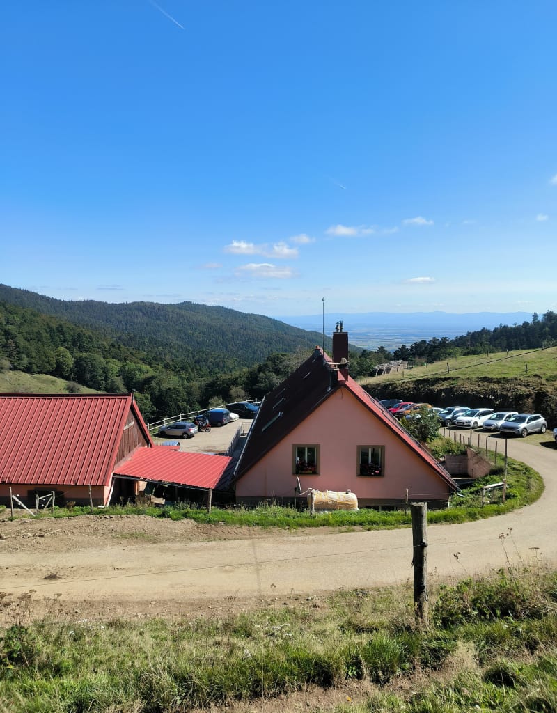Ferme du Kohlshlag, par Freundstein et vieil Armand - Soultz-Haut-Rhin