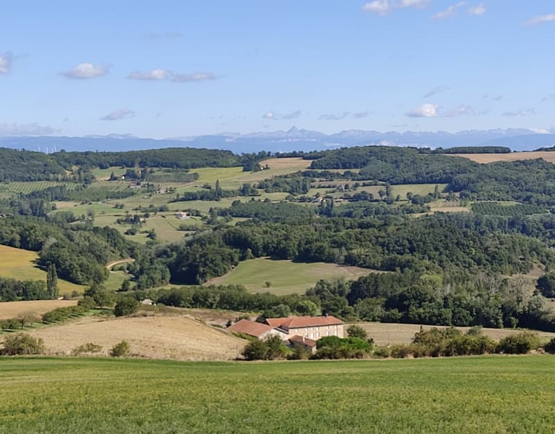 Balade sur les collines de Montchenu - Montchenu