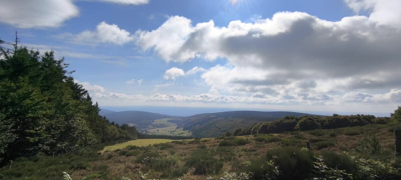 Randonnée en Lozère au Mont Mouchet - Saint-Privat-du-Fau