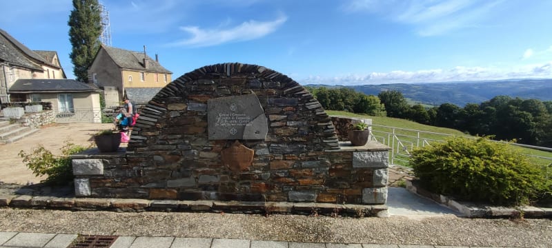 Étape St-Jacques de Compostelle, entre Fonteilles et le Radal - Golinhac