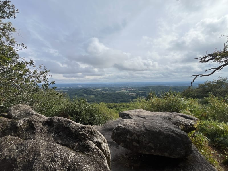 Chemin des kaoliniers par Pierre Branlante - La Jonchère-Saint-Maurice