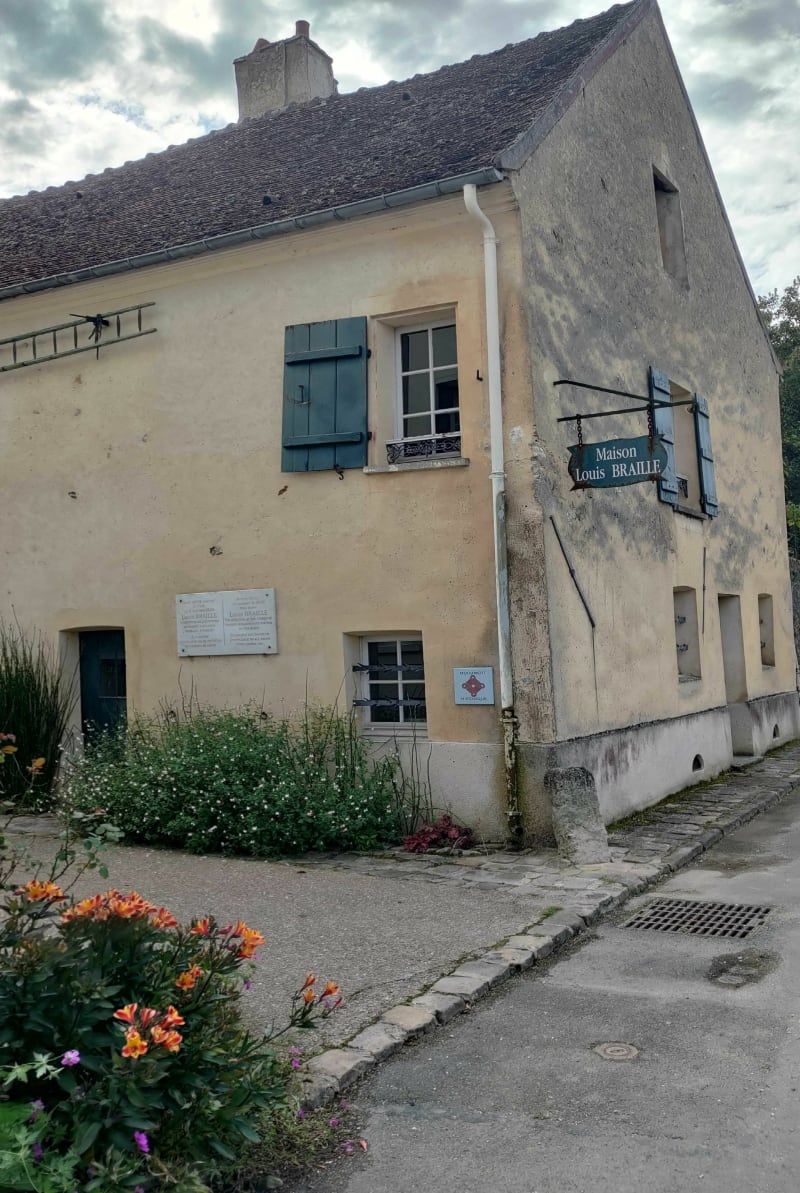 Maison Louis Braille, par Coupvray - Coupvray