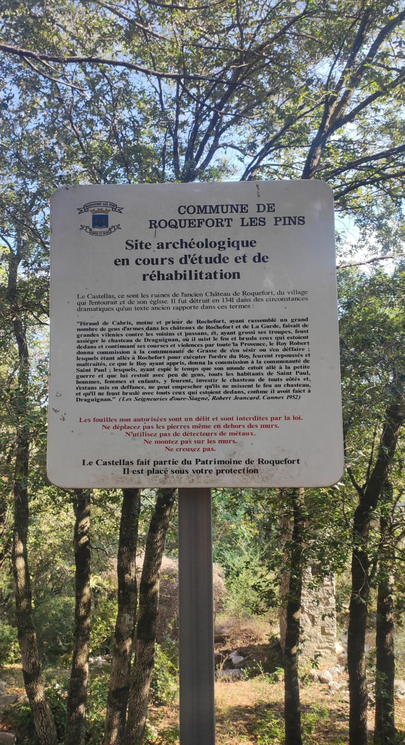 Monte au Castellas - Roquefort-les-Pins