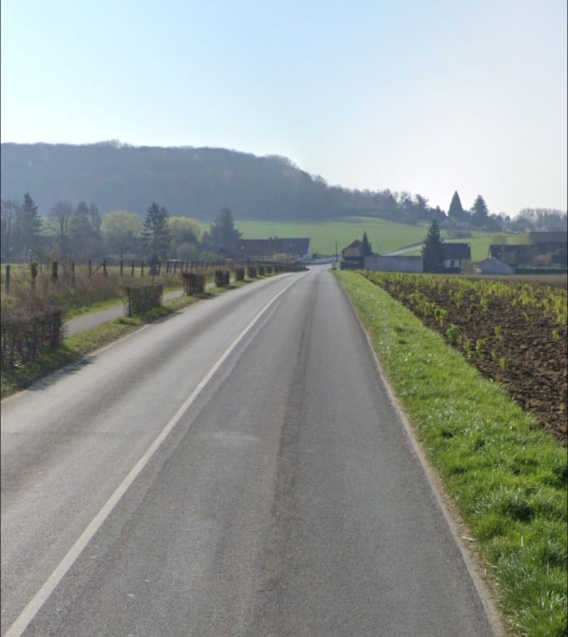 Alentours de Clermont et vallée du Thérain sur route - Laigneville
