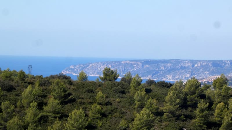 Parc de Pichauris - Circuit de la table d'orientation - Allauch