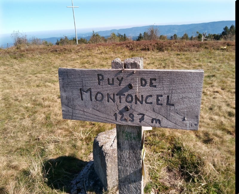 Ascension du Puy de Montoncel. - Saint-Priest-la-Prugne