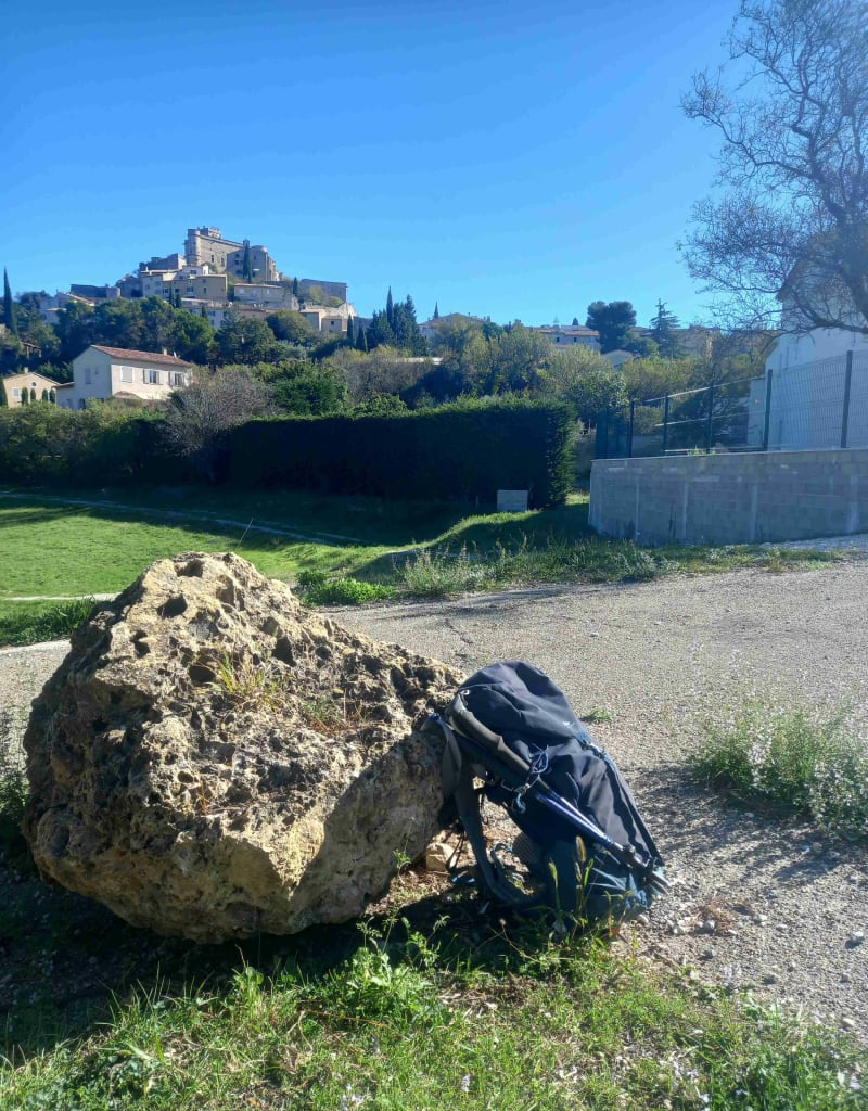 Randonnée du Barroux à la Roque-Alric - Le Barroux