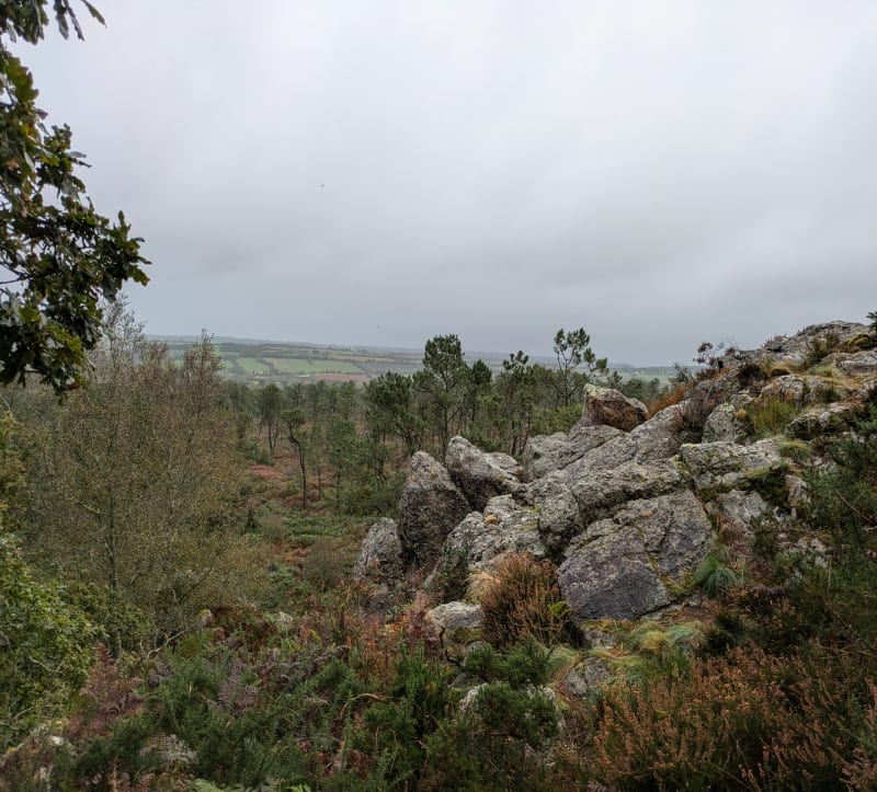 Sur les hauteurs d'Argol - Argol