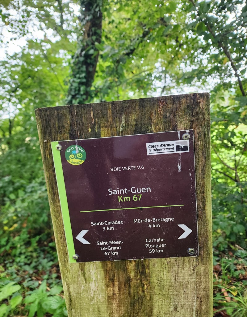 La voie verte de Saint-Guen à Coët - Guerlédan