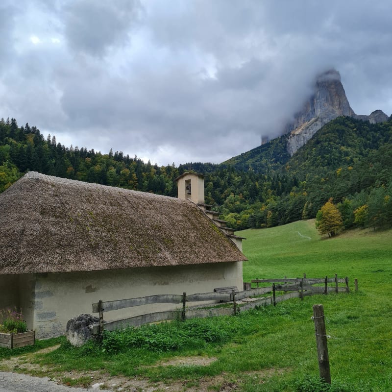 Col de Pellas depuis Trezanne - Saint-Martin-de-Clelles