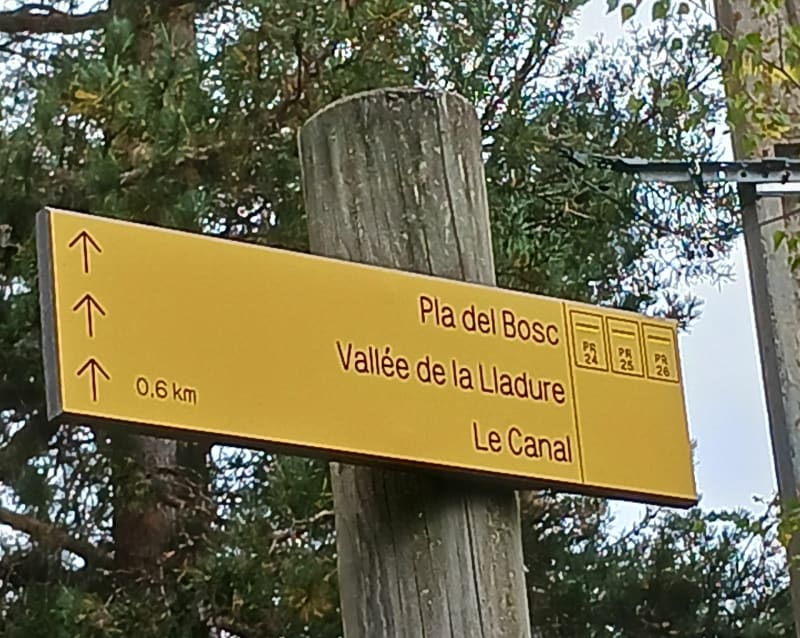 Le canal Formiguères - Formiguères