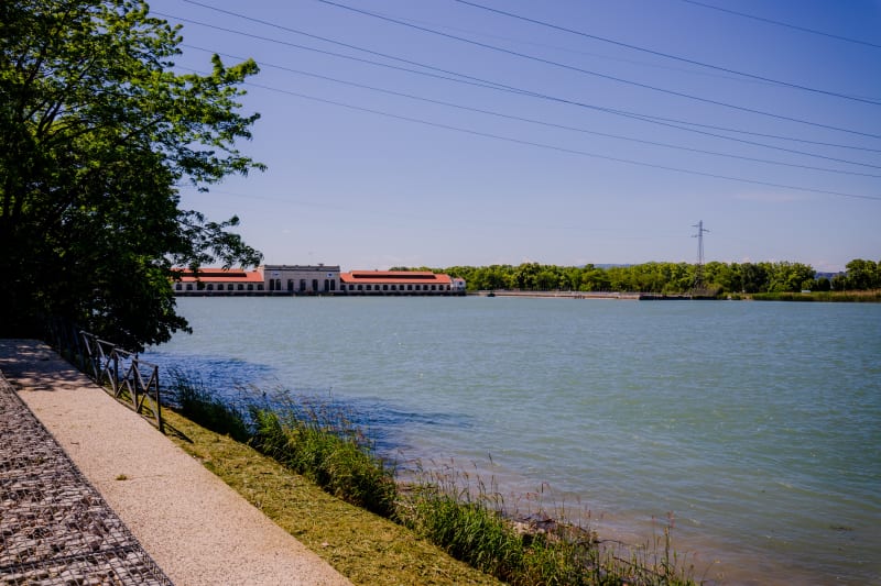 Le long du canal de Jonage - Jonage
