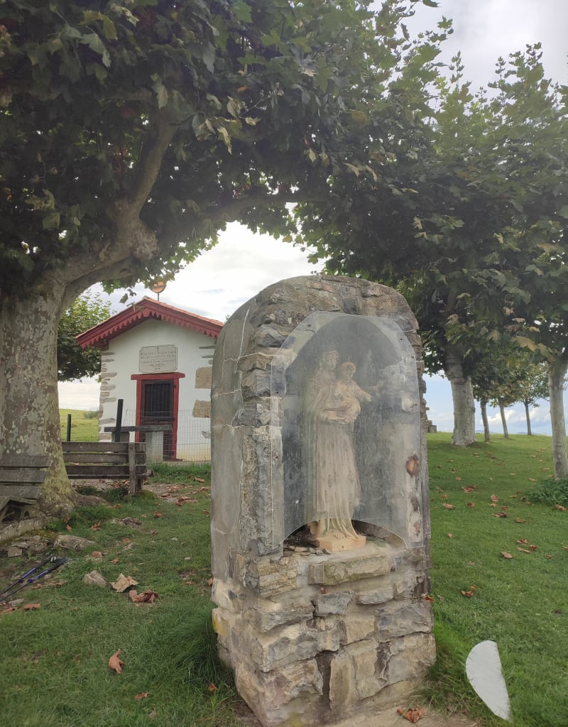 Chapelle de Soyarza depuis Ostabat - Ostabat-Asme