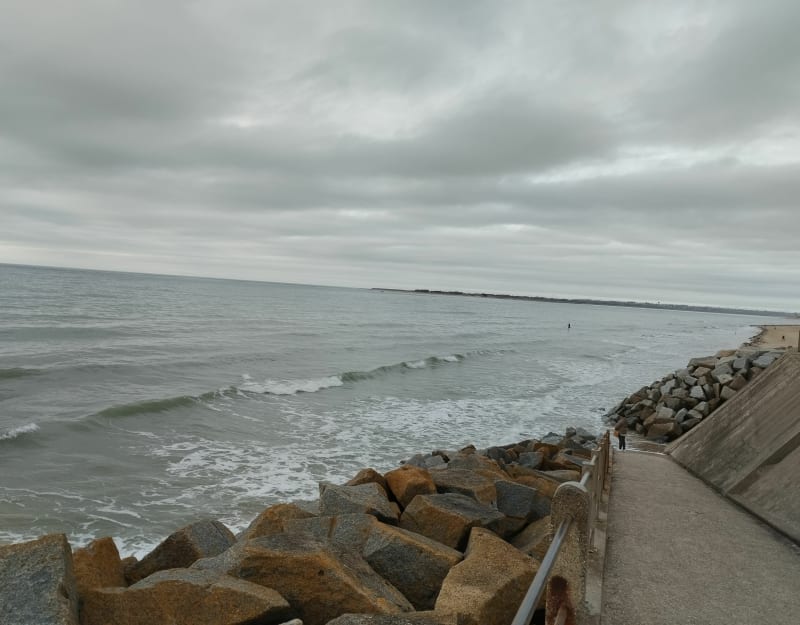 Promenade maritime de Hauteville-sur-Mer à Génieville-sur-Mer - Hauteville-sur-Mer