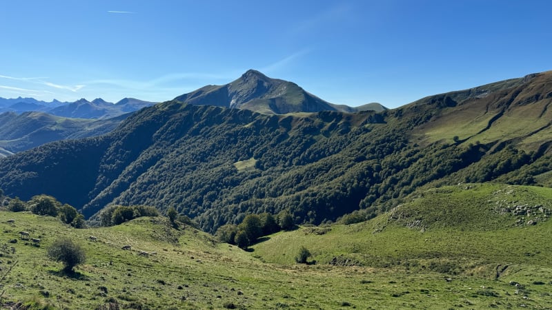 Pic d’Orhi 2017 m depuis le col de Mehatze - Larrau