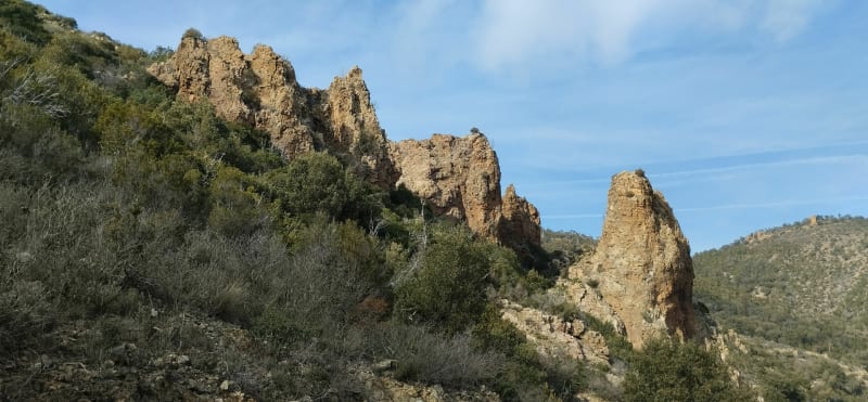 Balade dans L'Esterel, depuis Saint-Raphaël, par le carrefour de Roche Noire - Saint-Raphaël