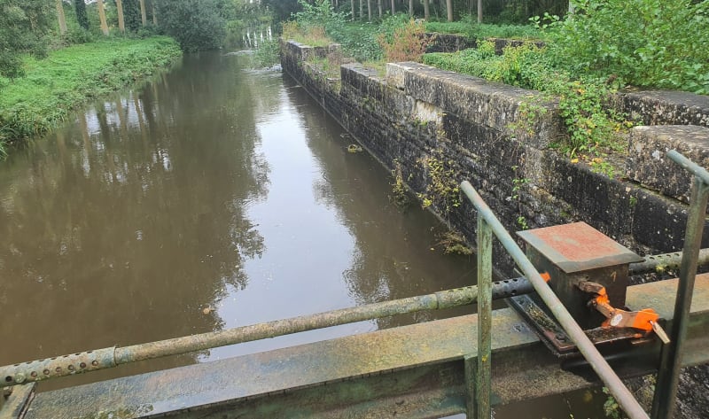 Canal de la Dive, départ La Bonne Dame de Ranton - Ranton
