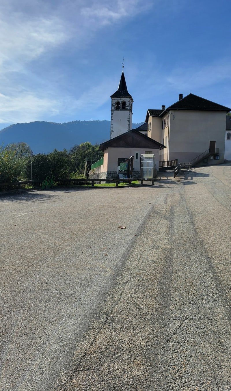 De Saint-Alban-d'Hurtières par les Champs - Saint-Alban-d'Hurtières