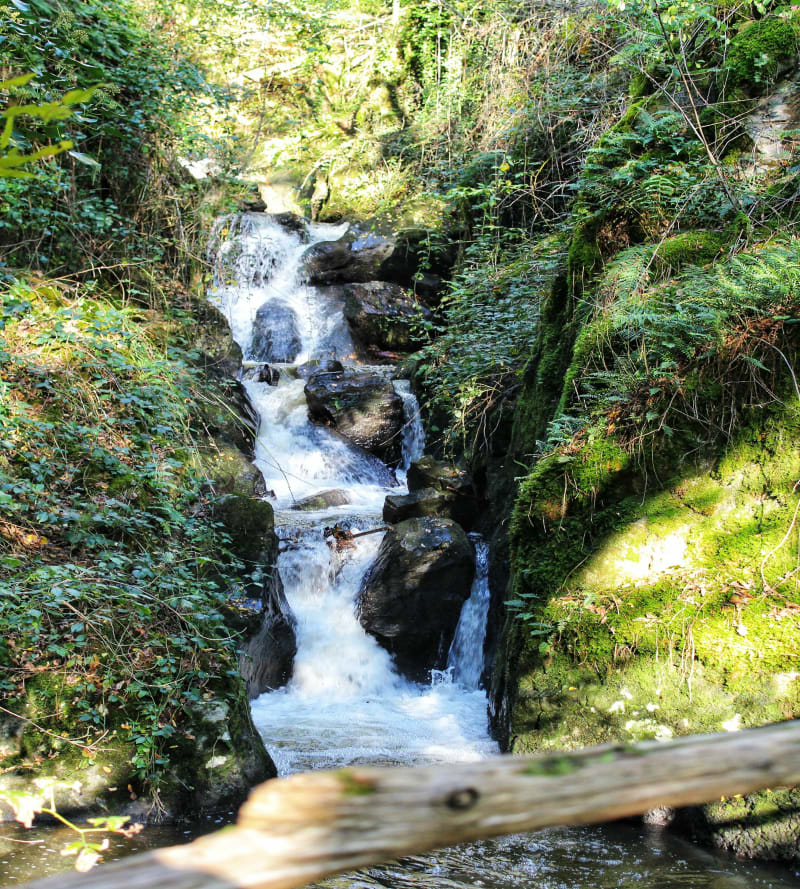 Gour Noir et descente à la cascades de Bialet - Saint-Ybard