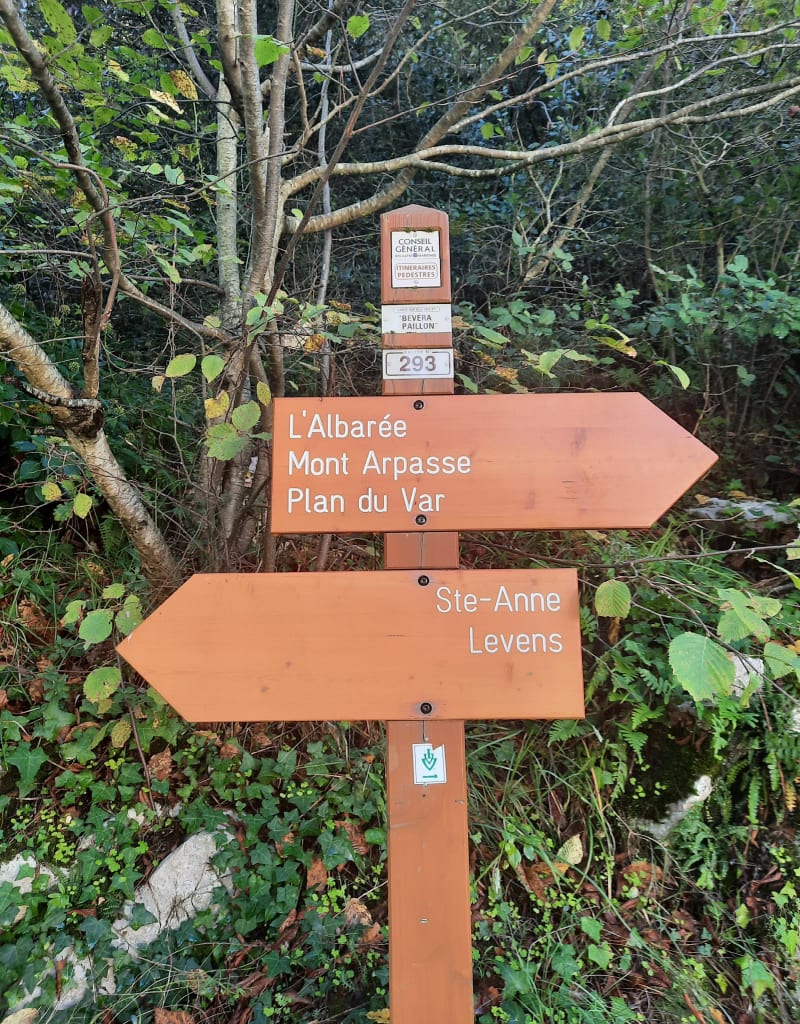 Levens et bas du Mont Arpasse - Levens