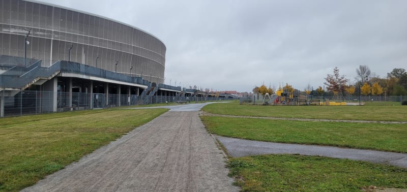 Dookoła stadionu Wrocław - Wrocław