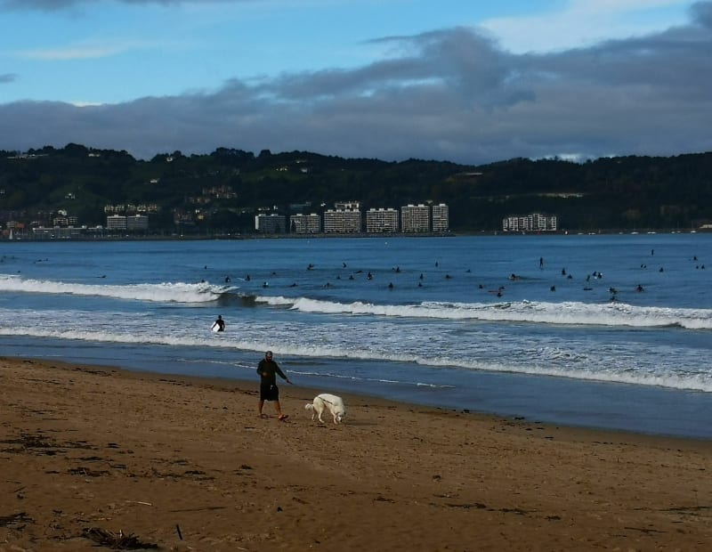 Marche du camping à Hendaye plage - Hendaye
