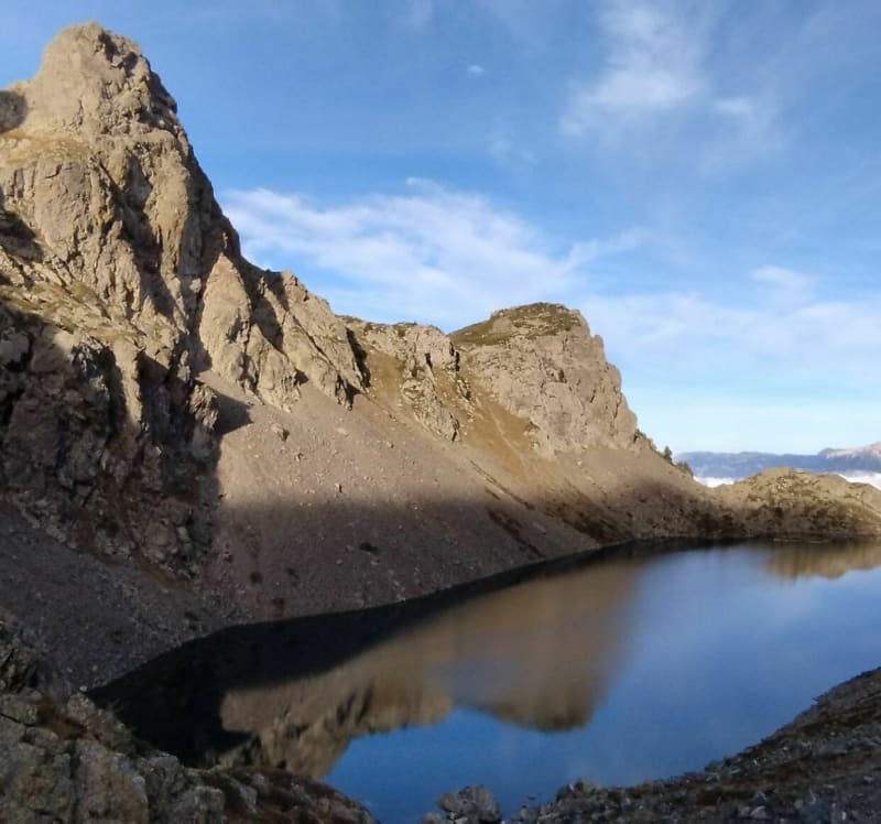 Au dessus du lac de Freydieres - Revel
