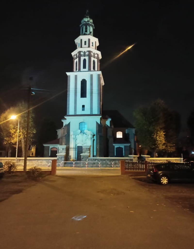 Główna ulica Skórzewa - Skórzewo