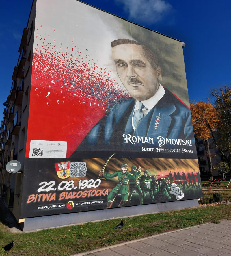 Osiedle Antoniuk szlakiem murali - Białystok