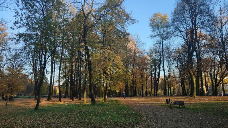 Bytom, Park Kahla, płasko alejkami - Bytom